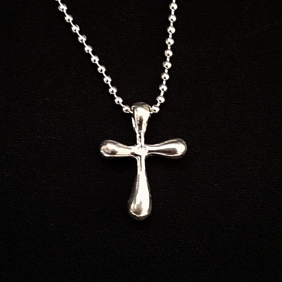 CUSTOM Jewelry - NEW 925 Sterling Silver Anklet w/ Cross Charm